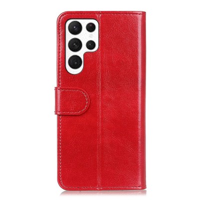 "Binfen" Flip Book Case - Red (Galaxy S26 Ultra)