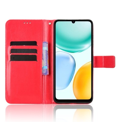 "Binfen" Flip Book Case - Red (Honor X5c Plus 4G)