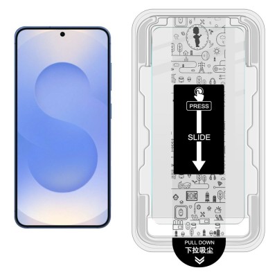 "IMAK" Dustless protective tempered screen glass - transparent (Galaxy S24)