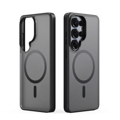 "DUX DUCIS" Yind MagSafe Matte Hard Silicone (TPU) Case - Black (Galaxy S26 Ultra)