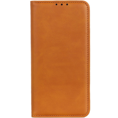 "Binfen" Split flip book case - light brown (Xiaomi 17)