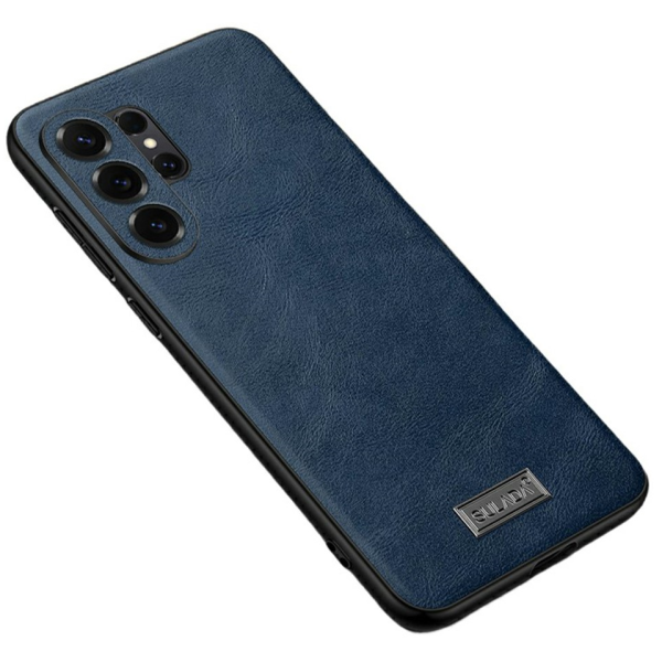 „Sulada“ Leather dėklas - Blue (Galaxy S26 Ultra)
