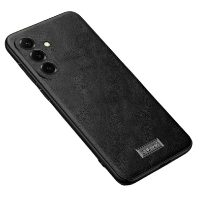 „Sulada“ Leather dėklas - Black (Galaxy S26)