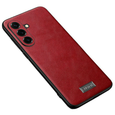 „Sulada“ Leather dėklas - raudonas (Galaxy S26)