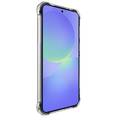 "Imak" reinforced protection hard silicone (TPU) airbag case - transparent (Galaxy A57)