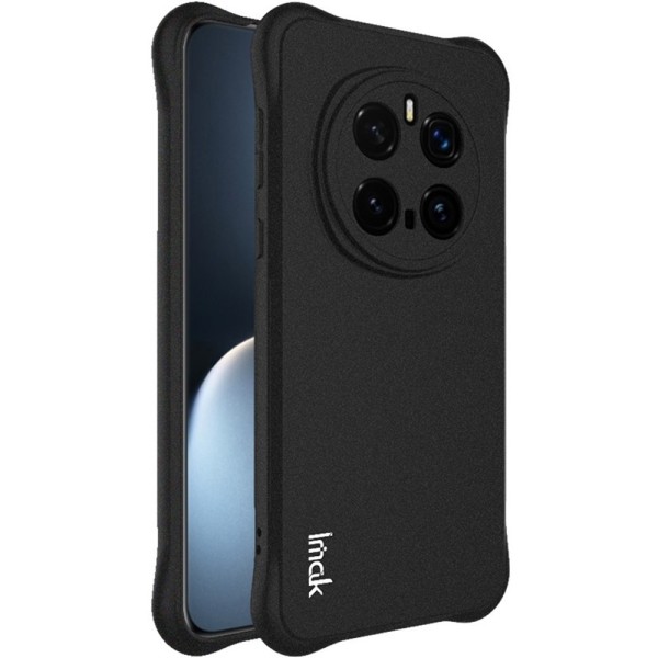 "Imak" reinforced protection hard Airbag silicone matte (TPU) case - black (Honor Magic7 Pro 5G)