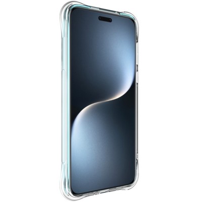 "Imak" reinforced protection hard silicone (TPU) airbag case - transparent (Honor Magic7 Pro 5G)