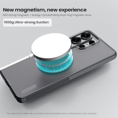 "Nillkin" Super Frosted Shield Pro Magnetic Case Cover - Black (Galaxy S26 Ultra)