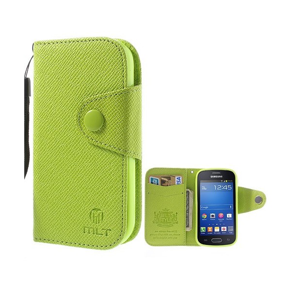 „MLT“ atverčiamas dėklas - žalias (Galaxy Trend Lite)