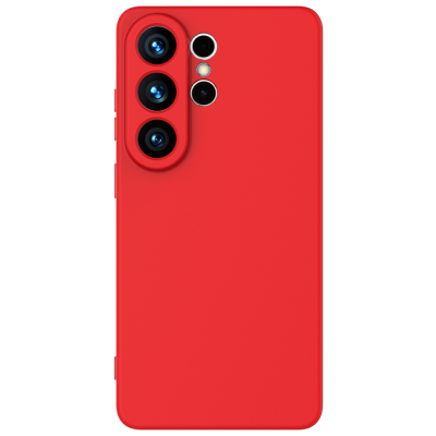 "Shell" hard silicone (TPU) case - red (Galaxy S26 Ultra)