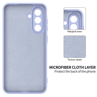 "Shell" hard silicone (TPU) case - purple (Galaxy S26+)