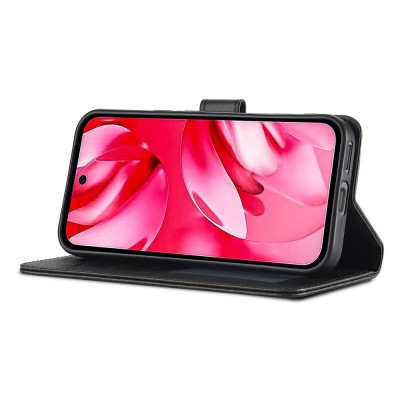 "LC.IMEEKE" Flip Book Case - Black (Pixel 10a)