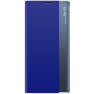 "Baoshi" Side Line flip book case cover - Blue (Galaxy S26 Ultra)