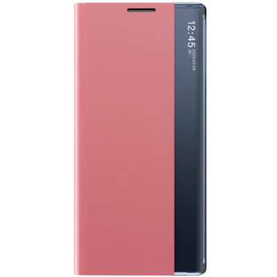 "Baoshi" Side Line flip book case cover - pink (Galaxy S26 Ultra)