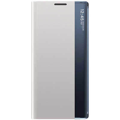 "Baoshi" Side Line flip book case cover - Grey (Galaxy S26)