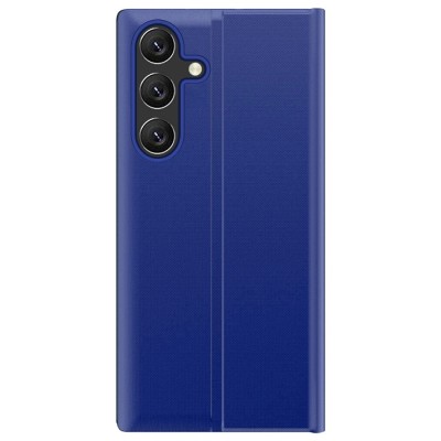 "Baoshi" Side Line flip book case cover - Blue (Galaxy S26+)