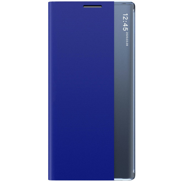 "Baoshi" Side Line flip book case cover - Blue (Galaxy S26+)