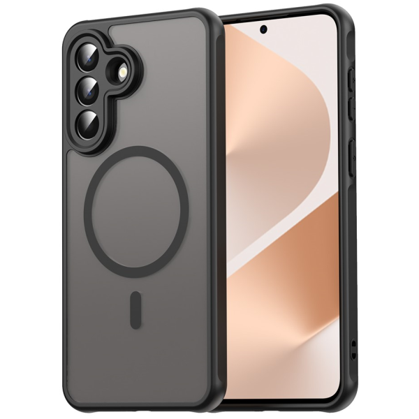 "Mofan" MagSafe Matte Hard Silicone (TPU) Case - Black (Galaxy A57)
