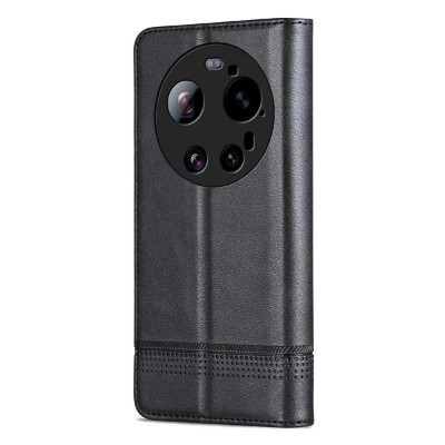 "AZNS" Retro flip book case - black (Xiaomi 17 Ultra)