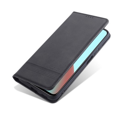 "AZNS" Retro flip book case - black (Mi 11 Lite / Mi 11 Lite NE)