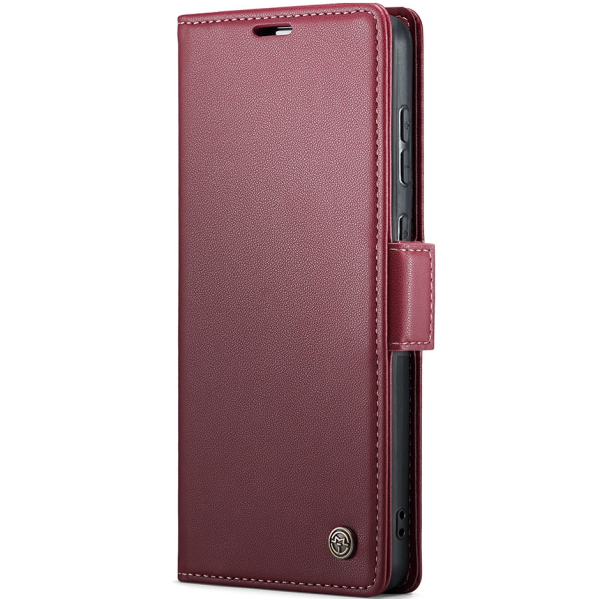 "CaseMe" Leather Flip Case Cover - burgundy (Galaxy S20 Ultra)