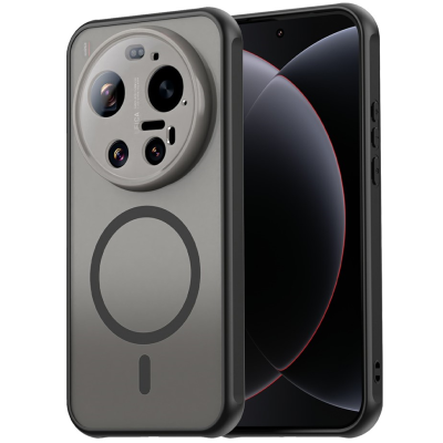 "Mofan" MagSafe Matte Hard Silicone (TPU) Case - Black (Xiaomi 17 Ultra)