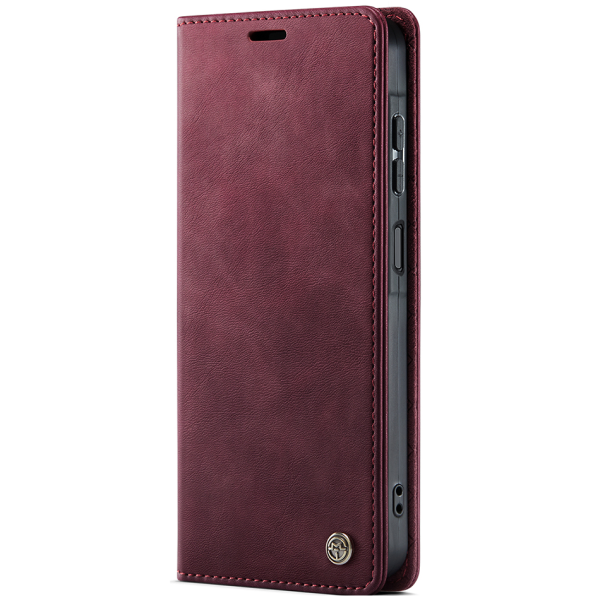 „CaseMe“ Retro Skin Case - burgundy (Galaxy S26 Ultra)