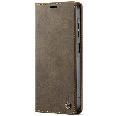 „CaseMe“ Retro Skin Case - Brown (Galaxy S26 Ultra)