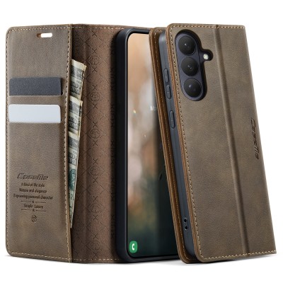 „CaseMe“ Retro Skin Case - Brown (Galaxy S26)