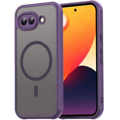 "Mofan" MagSafe Matte Hard Silicone (TPU) Case - Purple (Pixel 10a)