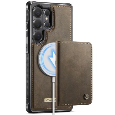 „CASEME“ Wallet case - brown (Galaxy S26 Ultra)