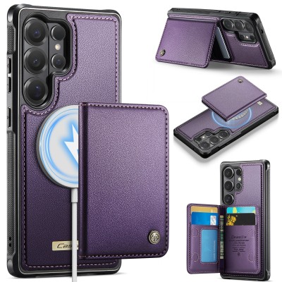 „CASEME“ Wallet case - purple (Galaxy S26 Ultra)