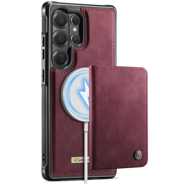 „CASEME“ Wallet case - burgundy (Galaxy S26 Ultra)