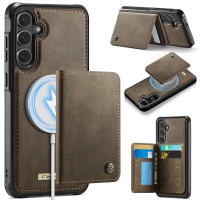 „CASEME“ Wallet case - brown (Galaxy S26)
