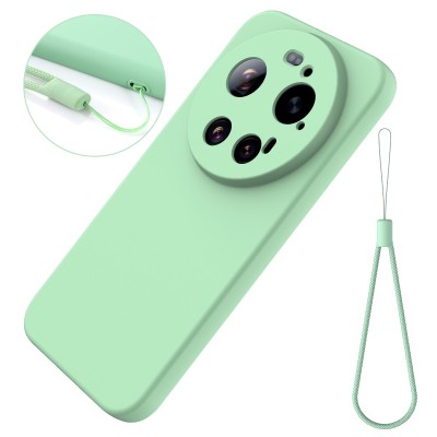 "Shell" hard silicone (TPU) case - green (Xiaomi 17 Ultra)