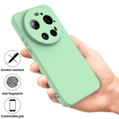 "Shell" hard silicone (TPU) case - green (Xiaomi 17 Ultra)