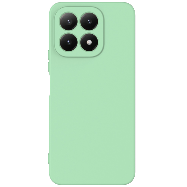 "Shell" hard silicone (TPU) case - green (Xiaomi 17)