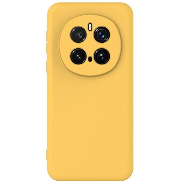 "Shell" hard silicone (TPU) case - yellow (Honor Magic7 Pro 5G)