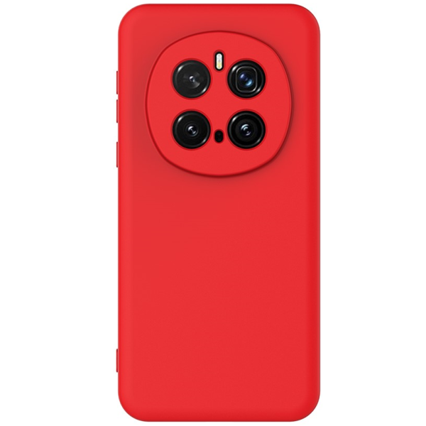 "Shell" hard silicone (TPU) case - red (Honor Magic7 Pro 5G)