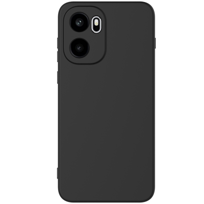 "Shell" hard silicone (TPU) case - black (OnePlus 15R / Ace 6T / Ace 6)