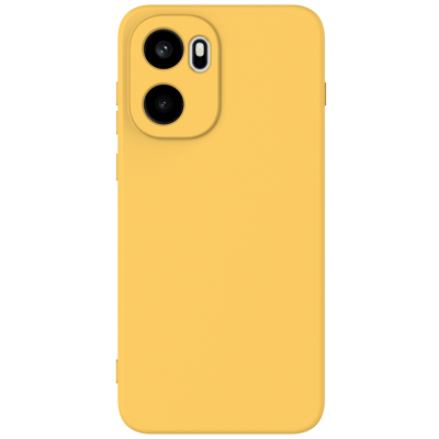 "Shell" hard silicone (TPU) case - yellow (OnePlus 15R / Ace 6T / Ace 6)