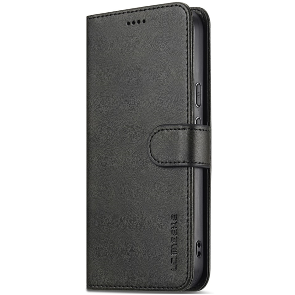"LC.IMEEKE" MagSafe 2-in-1 Flip Case - Black (Galaxy A57)