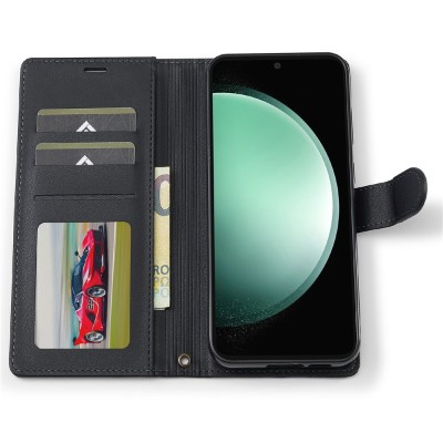 "LC.IMEEKE" MagSafe 2-in-1 Flip Case - Black (Galaxy A57)