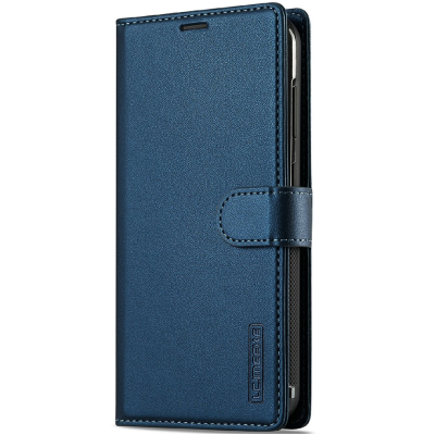 "LC.IMEEKE" MagSafe 2-in-1 Flip Case - Blue (Galaxy A57)