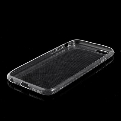 Apple iPhone 6 (6s) skaidrus (permatomas) kieto silikono TPU ploniausias pasaulyje dėklas / Priedai.lt