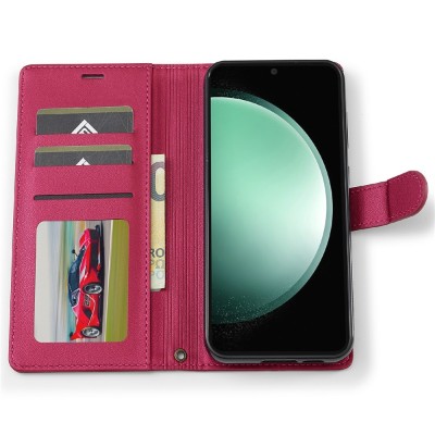 "LC.IMEEKE" MagSafe 2-in-1 Flip Case - red (Galaxy A57)
