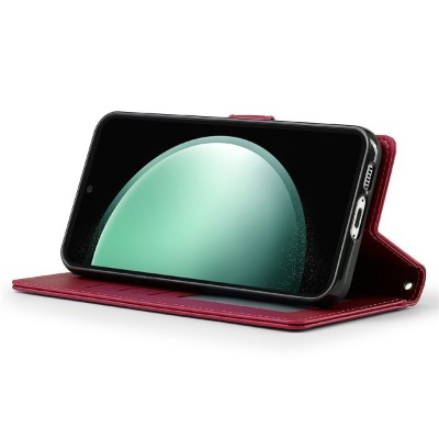 "LC.IMEEKE" MagSafe 2-in-1 Flip Case - red (Galaxy A57)