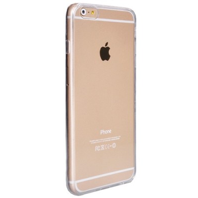 Apple iPhone 6 (6s) skaidrus (permatomas) kieto silikono TPU dėklas | Priedai.lt