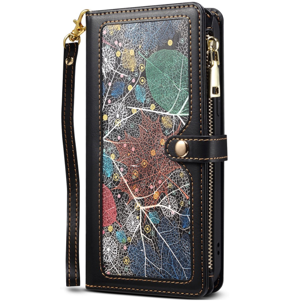 "ESEBLE" Solid Case with Detachable Wallet - Black (iPhone 17 Pro)