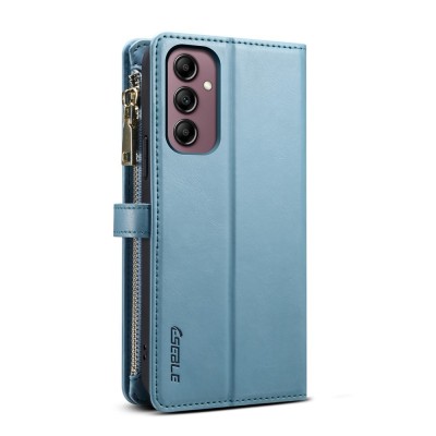 "ESEBLE" Solid Case with Detachable Wallet - Blue (Galaxy A57)